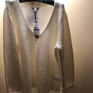 Calvin Klein Jeans Flared Marshmallow Swea…